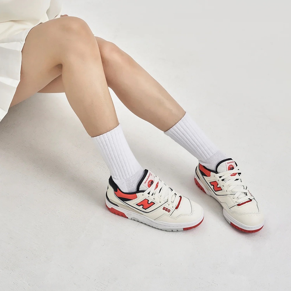 9.5M / 11W - [NEW] Men's New Balance 550 Shoes 'Off White' BB550VTB - Picture 8 of 9